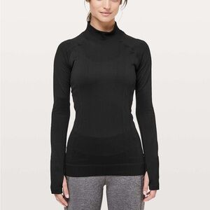 Lululemon Rest Less Mock Neck Long Sleeve